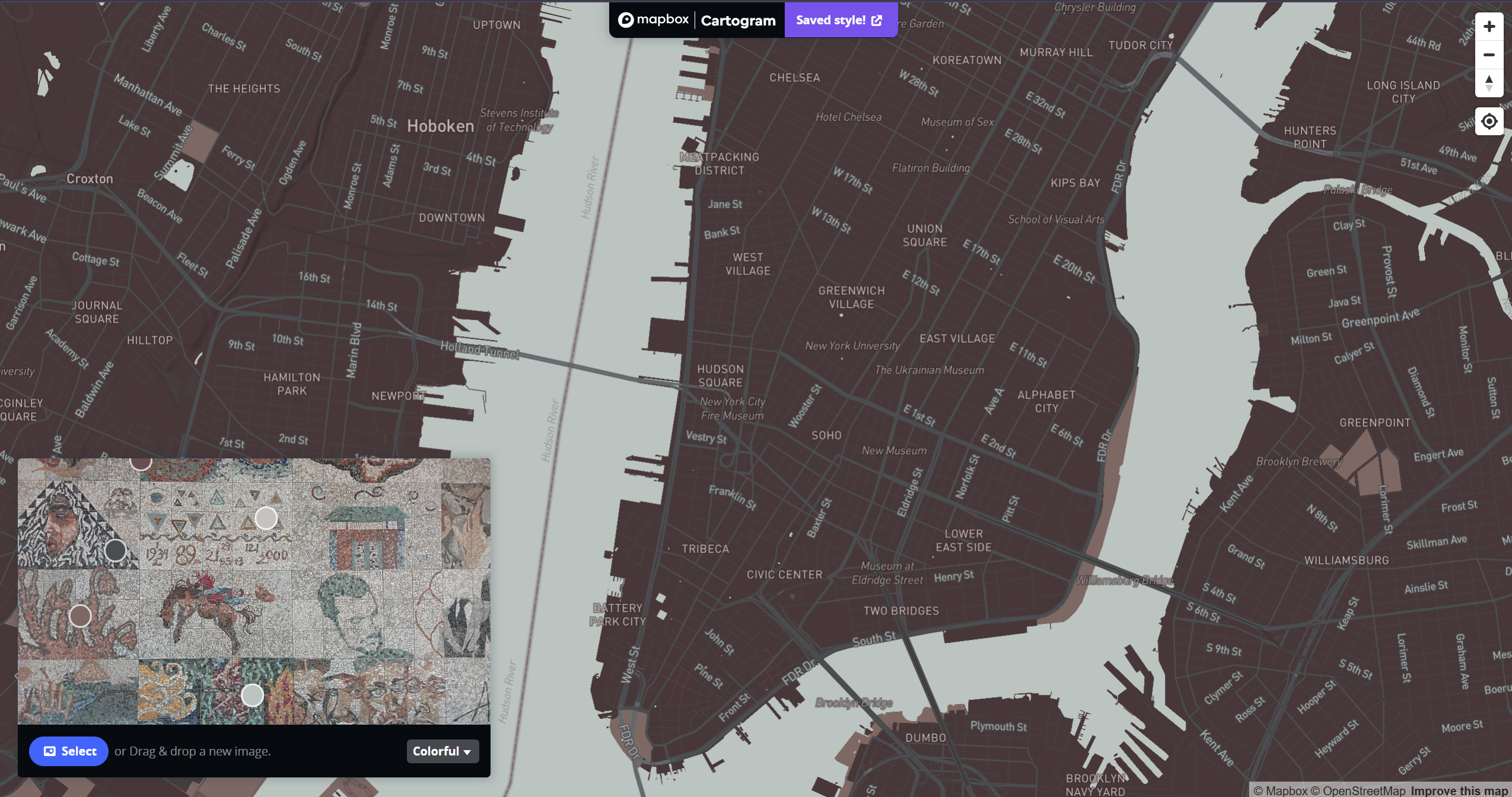 This exterior space is meant to provide aesthetic value to the school, the materials used to construct it are ceramic tiles and cement